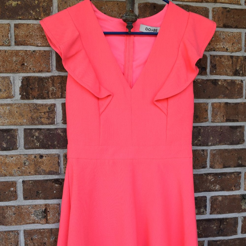 NWT Pink Lily Boutique Bright Pink Dress Sz S